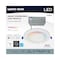 Satco 12W LED DW LP DL - 6 in. Rnd - Starfish IOT Tunable White and RGB - 120V 90 CRI White S11562 - alternate 6